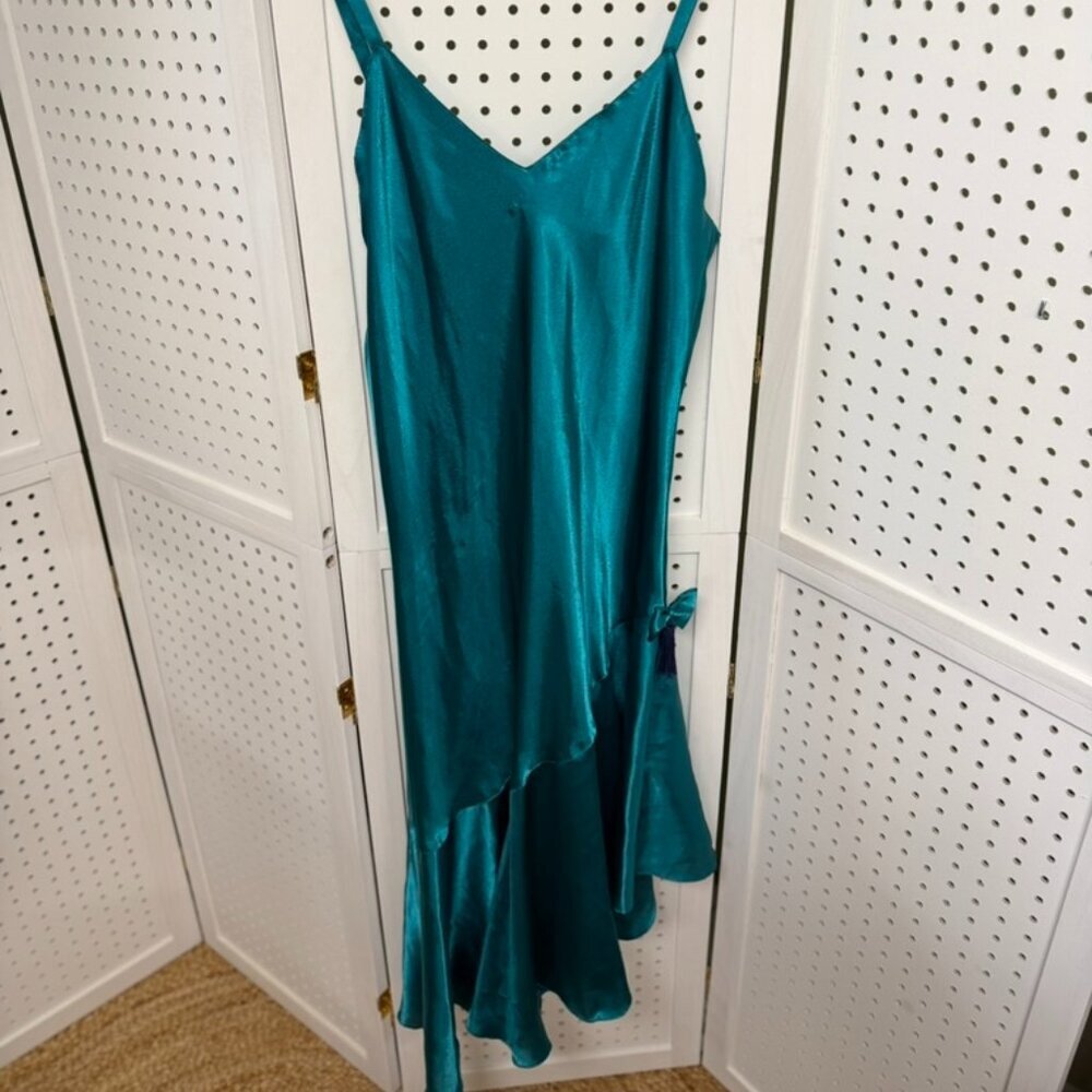 Vintage Victoria's Secret Chemise Slip Womens Large 90's Lingerie Gold Label - Picture 4 of 10